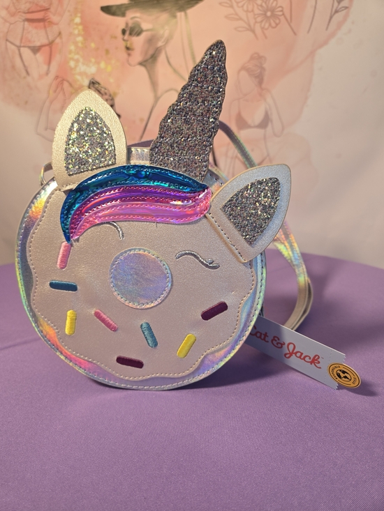 Cat & Jack Other - Cat & Jack Kids' Pink Unicorn Donut Crossbody Bag